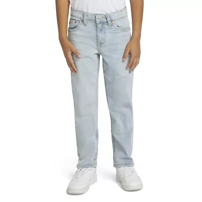 Levi's® Little Boys Adjustable Waist Mid Rise 502™ Tapered Leg Jean