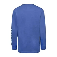Hurley Big Kid Boys Round Neck Long Sleeve Regular Fit Graphic T-Shirt