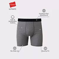 Hanes Mens Big and Tall 4 Pack Boxer Briefs 7701b4