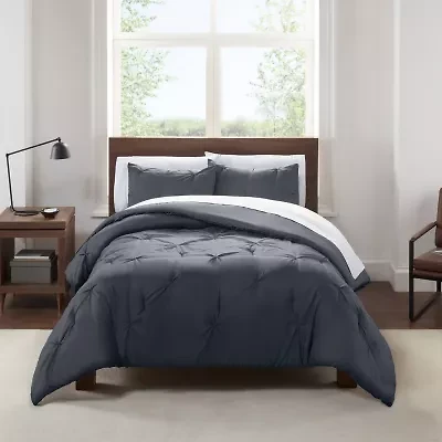 Serta® Solid Midweight Comforter Set