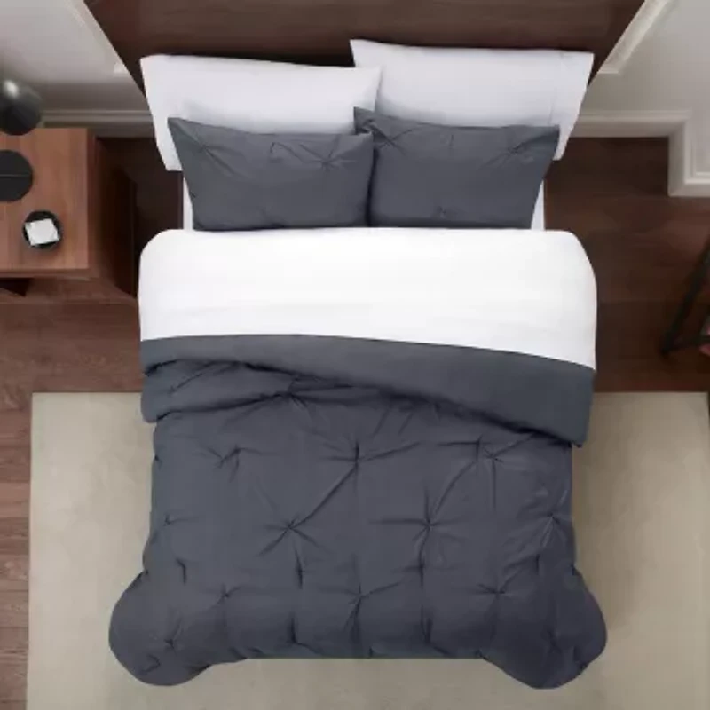 Serta® Solid Midweight Comforter Set