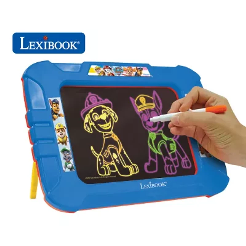 Neon Luminous Paw Patrol Drawing Board With Pens And Templates Drawing Kit