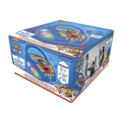 Bluetooth Cd Player With Lights Paw Patrol Electronic Game