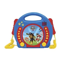 Portable Cd Player With 2 Microphones Paw Patrol Electronic Game