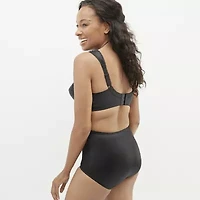 Underscore Cushion Strap Unlined Wireless Full Coverage Bra