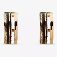 Worthington Womens 63.5mm Hoop Earrings