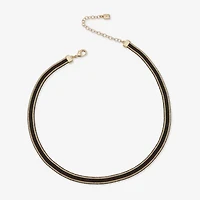 Worthington Womens 17 Inch Collar Necklace