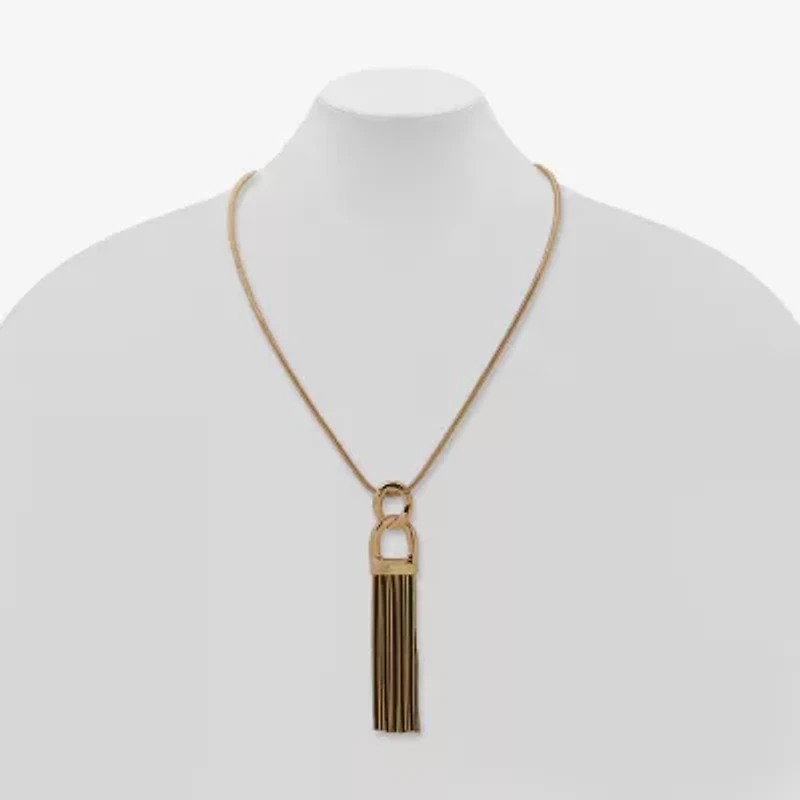 Worthington Womens 32 Inch Pendant Necklace
