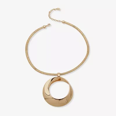 Worthington Womens 17 Inch Pendant Necklace