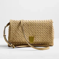 Worthington Woven Flap Crossbody Bag