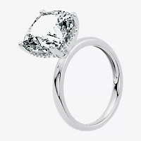 Signature By Modern Bride (F / Vs2) Womens Ct.T.W. Lab Grown White Diamond 14K Gold Cushion Engagement Ring