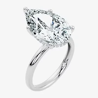 Signature By Modern Bride (F / Vs2) Womens Ct.T.W. Lab Grown White Diamond 14K Gold Pear Engagement Ring