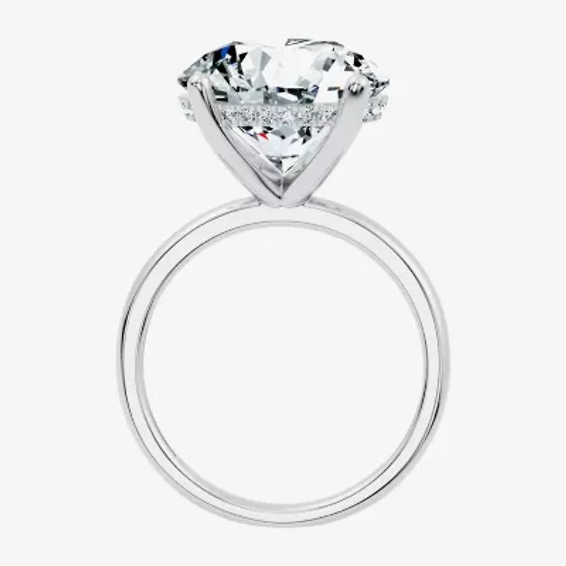 Signature By Modern Bride (F / Vs2) Womens Ct.T.W. Lab Grown White Diamond 14K Gold Round Engagement Ring