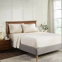 SUPERIOR® Melange Chambray Plain Weave Deep Pocket Sheet Set
