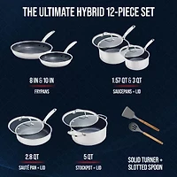 Blue Diamond Bond Stainless Steel 12-pc. Cookware Set