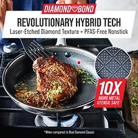 Blue Diamond Bond Stainless Steel 10" Fry Pan