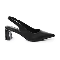 Nicole By Nicole Miller Kelty Womens Pointed Closed Toe Block Heel Pumps