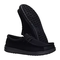 HEYDUDE Wally Work CE Mens Round Closed Toe Slip-On Shoe