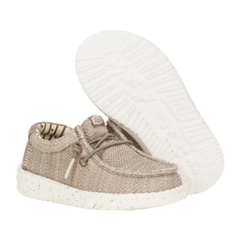 HEYDUDE Wally Stretch Sox Toddler Boys Round Closed Toe Slip-On Shoe