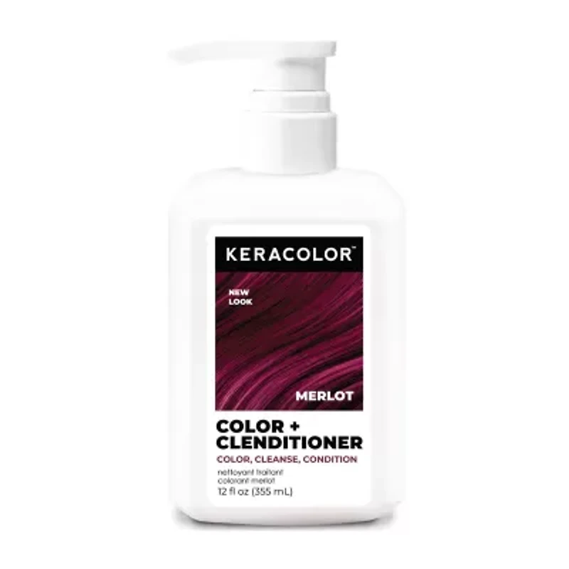 Keracolor Clenditioner Merlot - 12.0 Oz.
