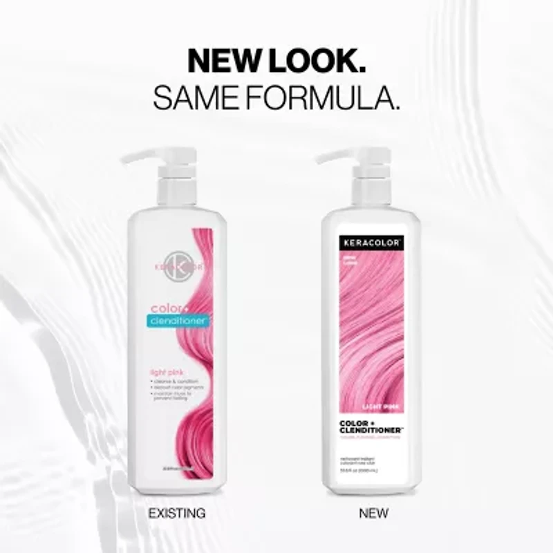Keracolor Clenditioner Light Pink - 33.8 Oz.