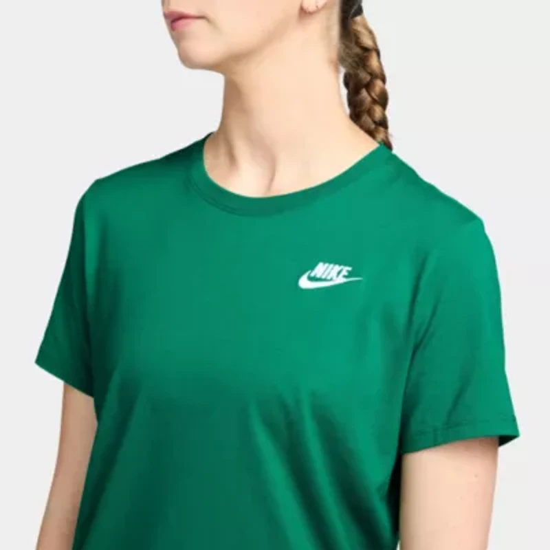 Nike Womens Crew Neck Short Sleeve Active T-Shirt