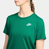 Nike Womens Crew Neck Short Sleeve Active T-Shirt