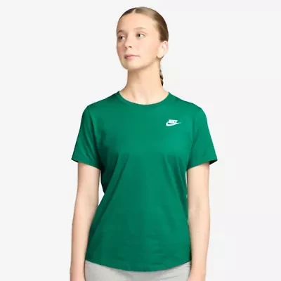 Nike Womens Crew Neck Short Sleeve Active T-Shirt