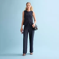 a.n.a Womens Wide Leg High Rise Trouser