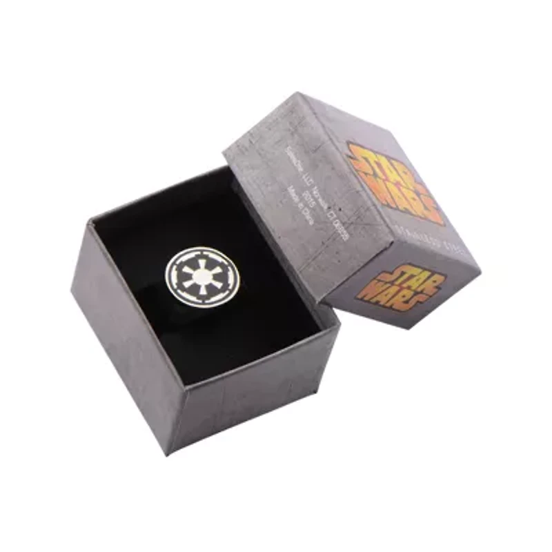 Star Wars® Imperial Symbol Mens Stainless Steel Ring