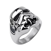 Star Wars® Stormtrooper Mens Stainless Steel Ring