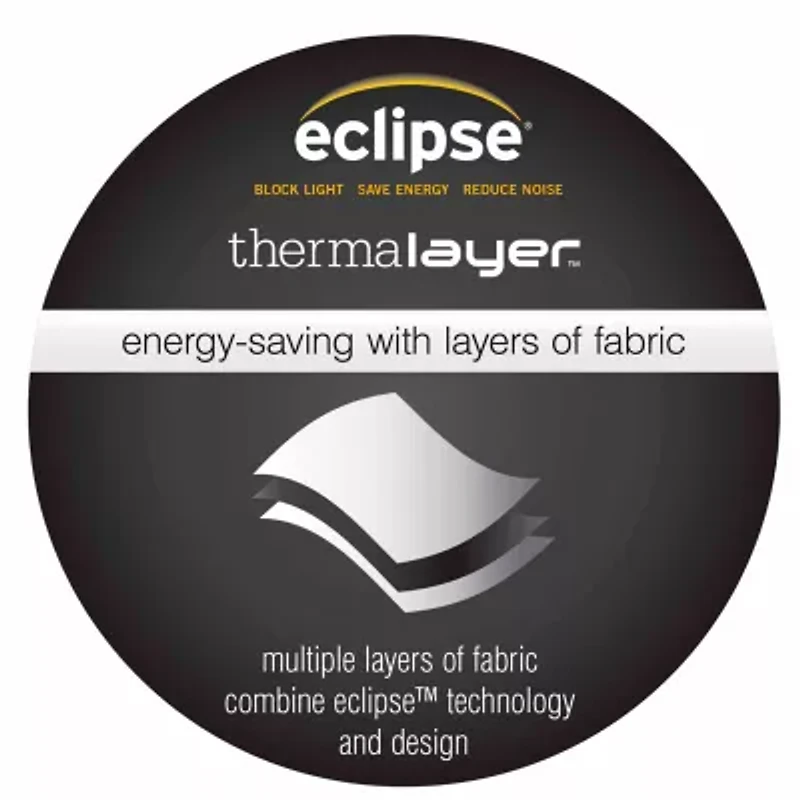 Eclipse Arno Grommet Top Blackout Single Curtain Panel