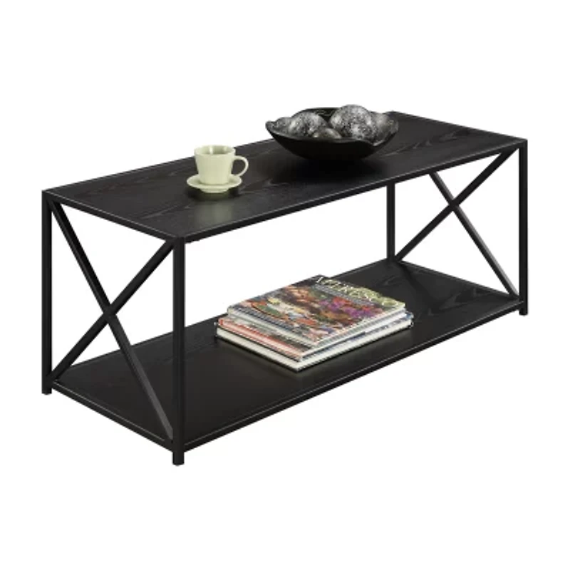 Convenience Concepts Tucson Living Room Collection Storage Coffee Table