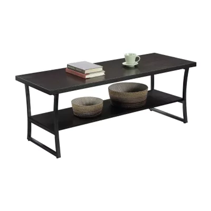 X Calibur Living Room Collection Metal Coffee Table