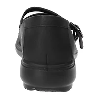 Easy Street Wise Womens Round Mary Jane Shoes