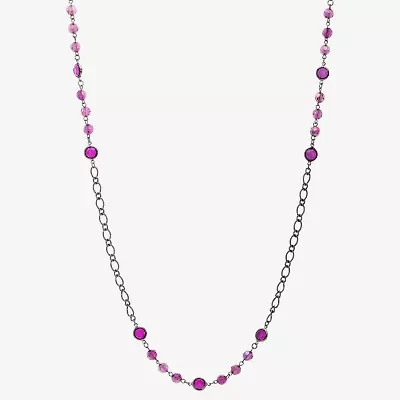 1928 Womens Black 40 Inch Strand Necklace