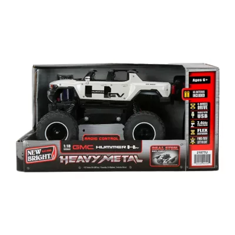 New Bright 1:10 R/C 4x4 Hummer 3-pc. Car