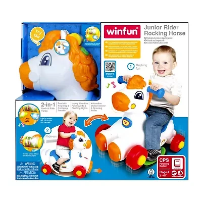 Winfun Jr. Rider Rocking Horse Outdoor Play Set