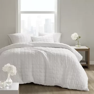 N Natori Cocoon 3 Piece Quilt Top Comforter Mini Set