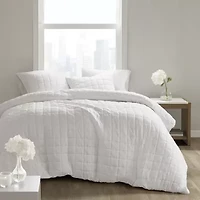 N Natori Cocoon 3 Piece Quilt Top Comforter Mini Set