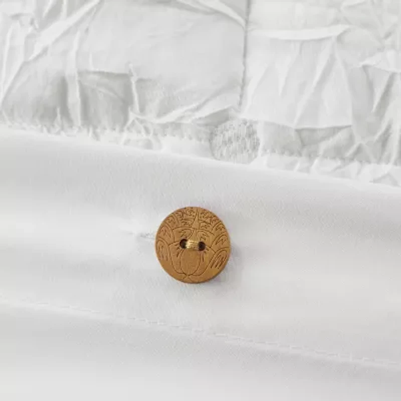 N Natori Cocoon 3 Piece Quilt Top Duvet Cover Mini Set