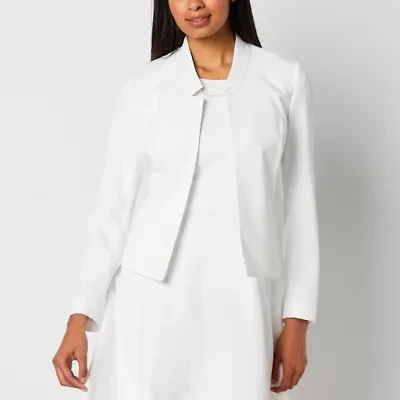Black Label by Evan-Picone Womens Classic Fit Suit Jacket