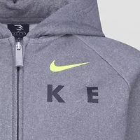 Nike 3BRAND by Russell Wilson Big Kid Boys Long Sleeve Fleece Zipper Active Hoodie