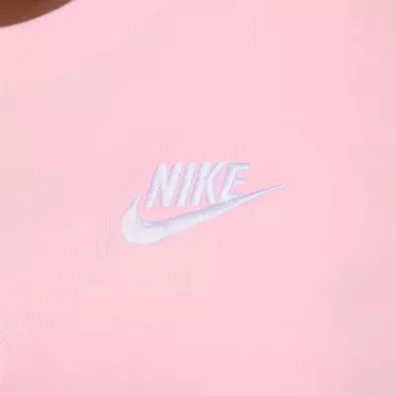 Nike Club Womens Crew Neck Short Sleeve Active T-Shirt