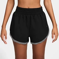Nike Dri-Fit Juniors Womens High Rise Moisture Wicking Running Short