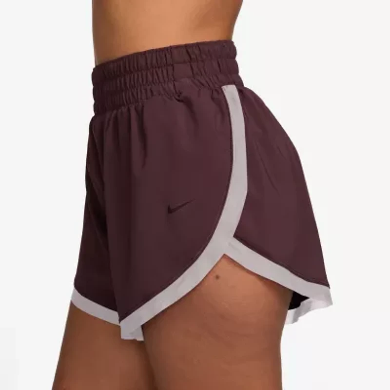 Nike Dri-Fit Juniors Womens High Rise Moisture Wicking Running Short
