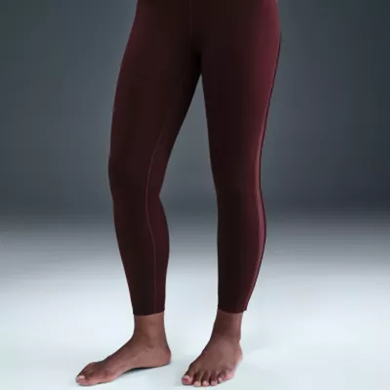 Nike Dri-Fit Womens Quick Dry High Rise Knit 7/8 Ankle Legging