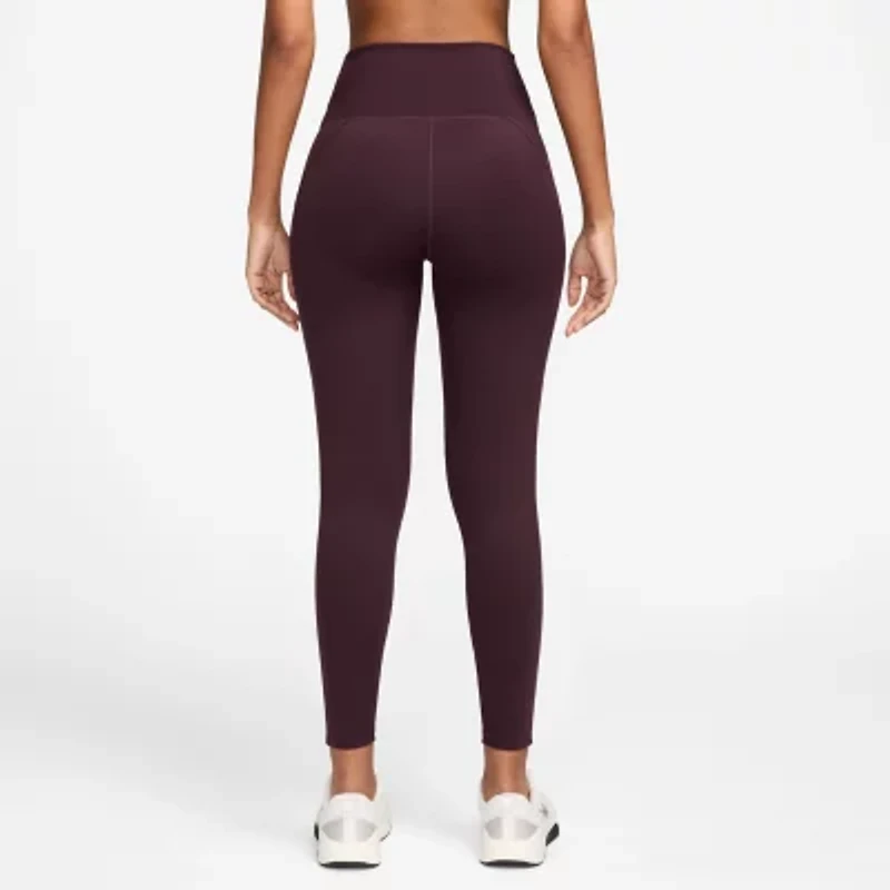 Nike Dri-Fit Womens Quick Dry High Rise Knit 7/8 Ankle Legging
