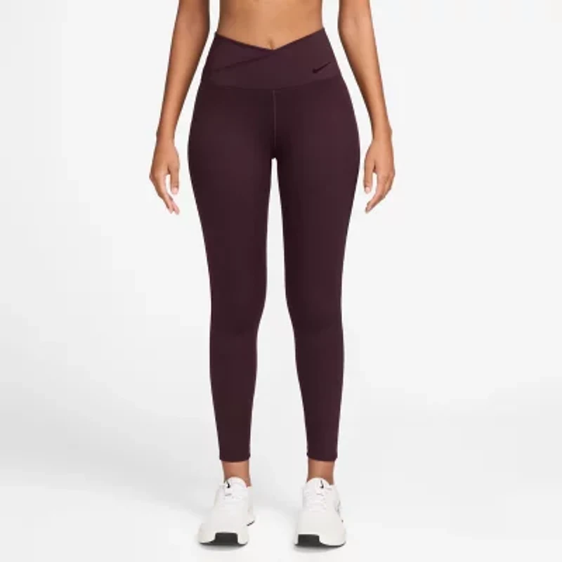 Nike Dri-Fit Womens Quick Dry High Rise Knit 7/8 Ankle Legging
