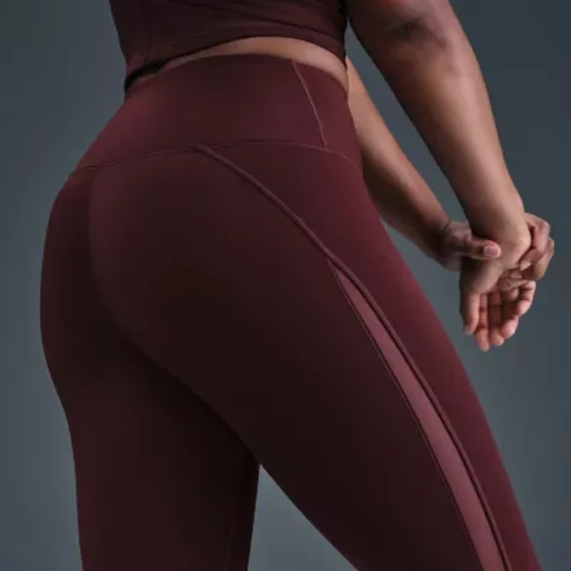 Nike Dri-Fit Womens Quick Dry High Rise Knit 7/8 Ankle Legging